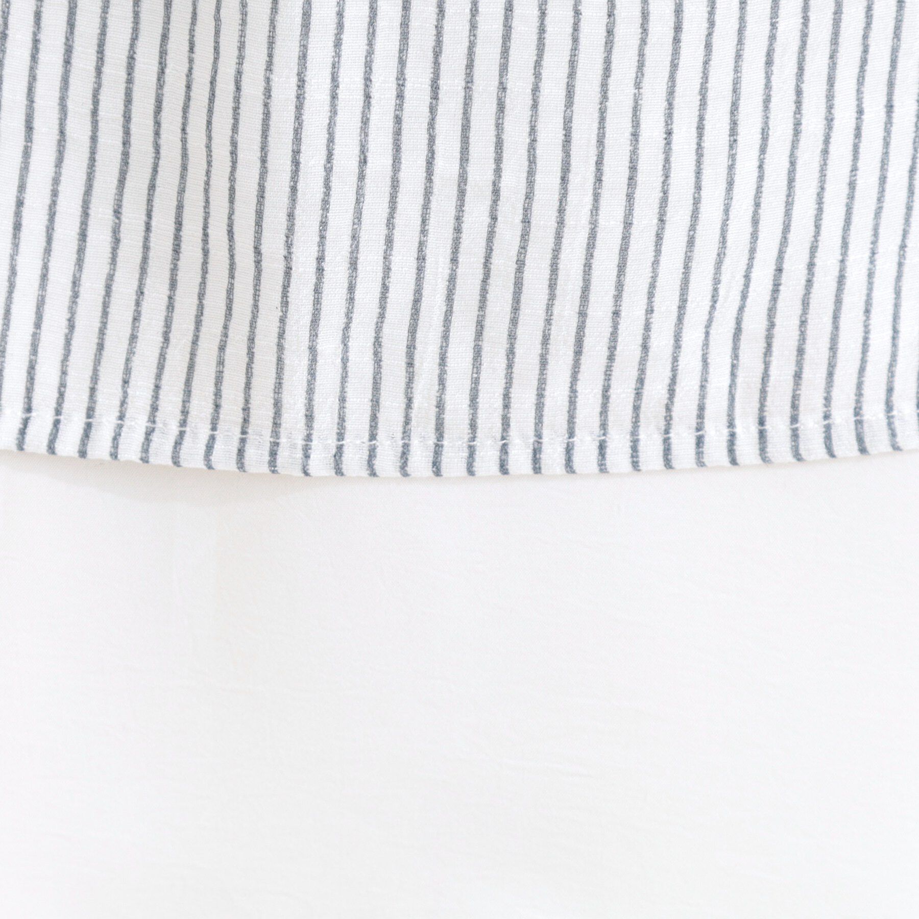 SHOO･LA･RUE「【洗濯機可/体型カバー】1枚でサマ見え 7分袖スラブレイヤード風トップス」|Tシャツ・カットソー|
