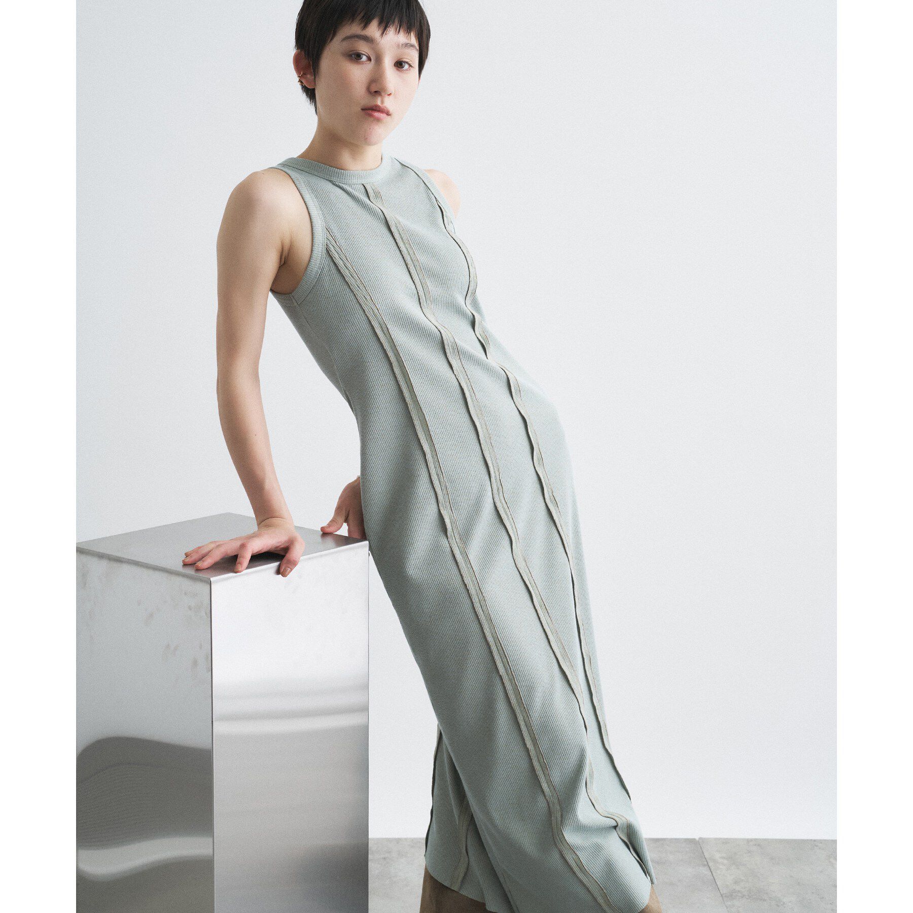 CODE A「Jersey dress」|ワンピース|