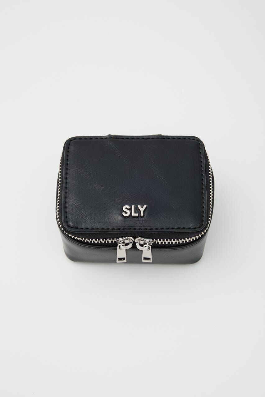 SLY「SQUARE MINI ポーチ」|ポーチ|BLK
