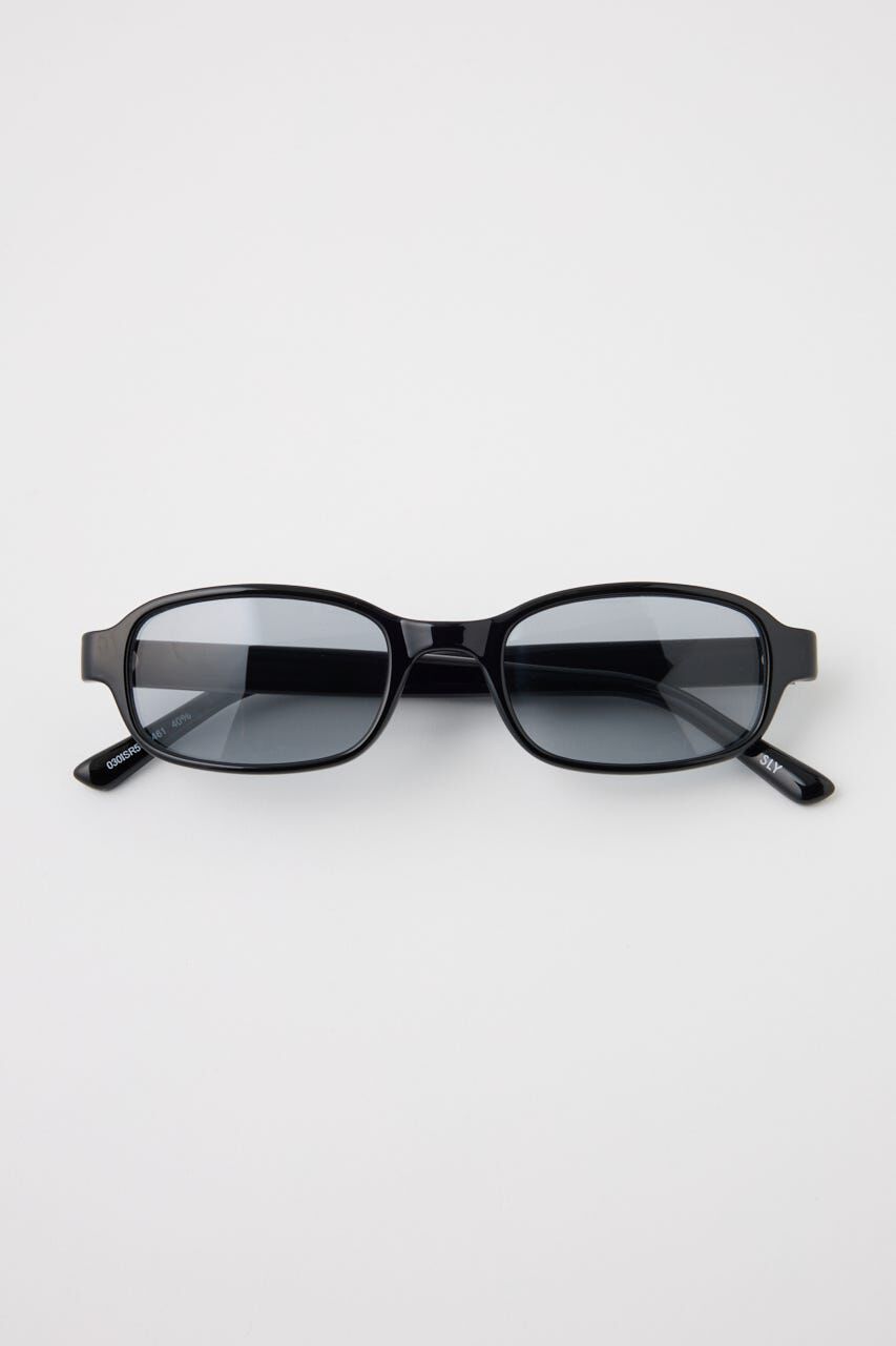 SLY「SQUARE SHAPE アイウェア」|メガネ|BLK