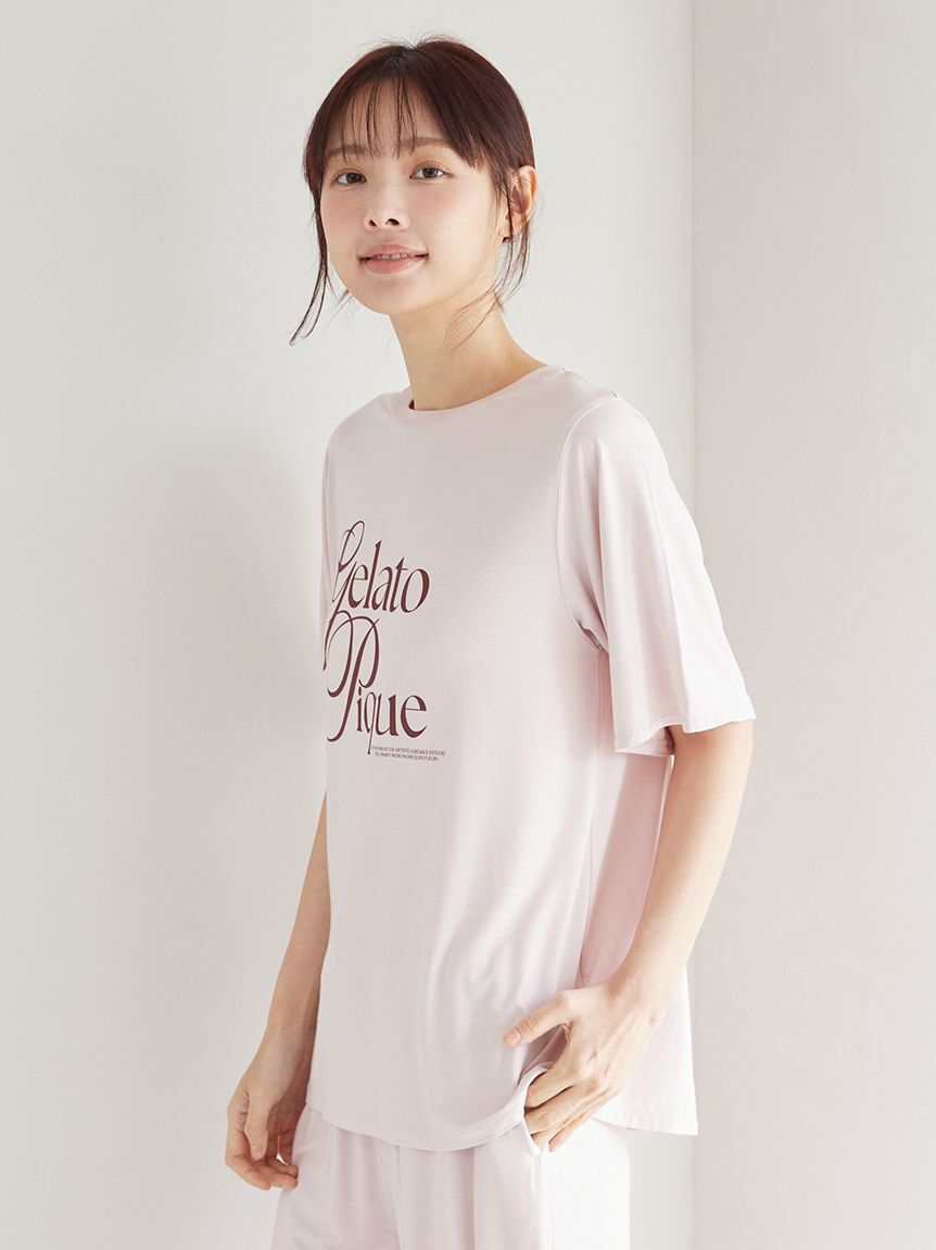 gelato pique「【IFMC.】レーヨンロゴTシャツ」|ルームウェア|