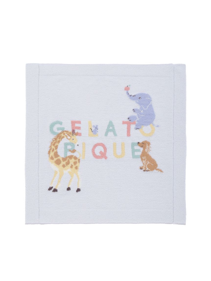 GELATO PIQUE KIDS & BABY「【KIDS】フェイバリットモチーフジャガードブランケット」|ブランケット|BLU