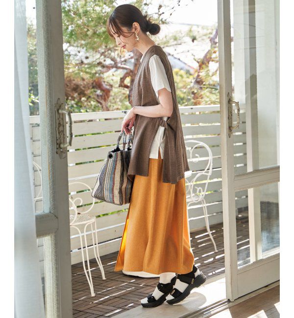 ikka「【雑誌InRed6月号掲載】ベルクロダブルベルトサンダル」|サンダル|
