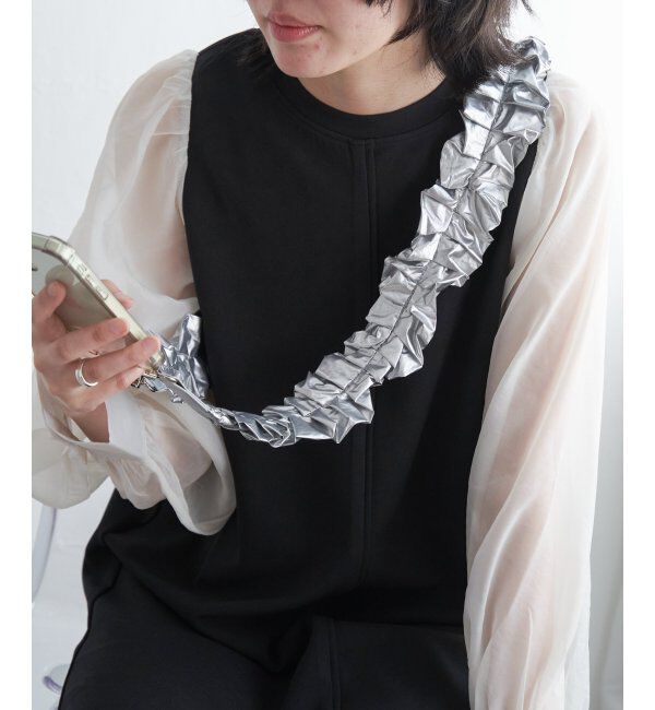 VENCE share style「ロングシャーリングストラップ」|その他|シルバー