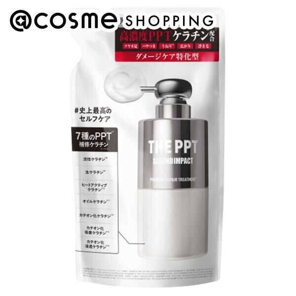 「ボトルワークス セカンドインパクトプレミアムリペアケラックストリートメント 詰替え (300ｍL)」|コンディショナー・トリートメント|その他