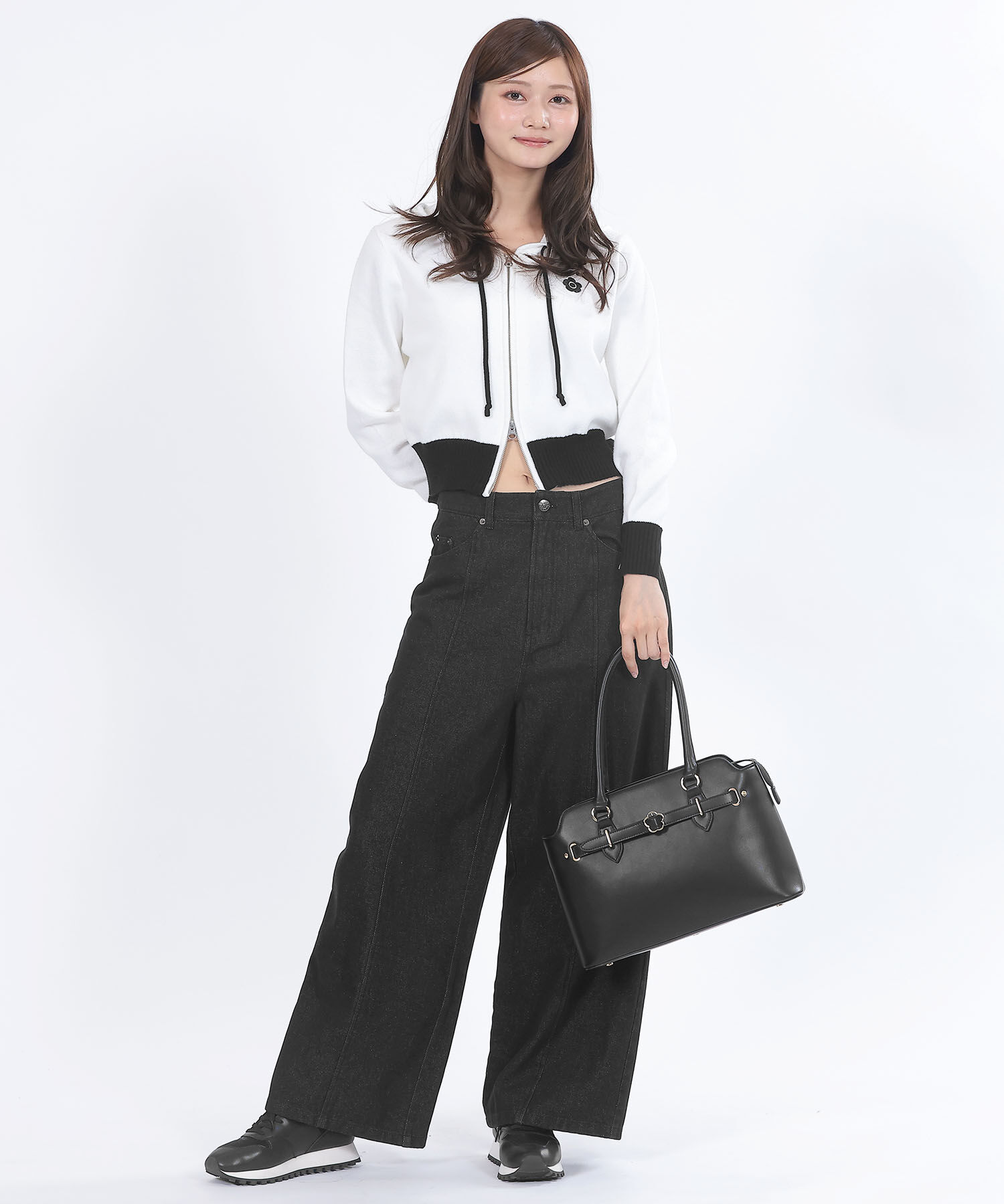 MARY QUANT「デイジーバックルベルト トート」|トートバッグ|