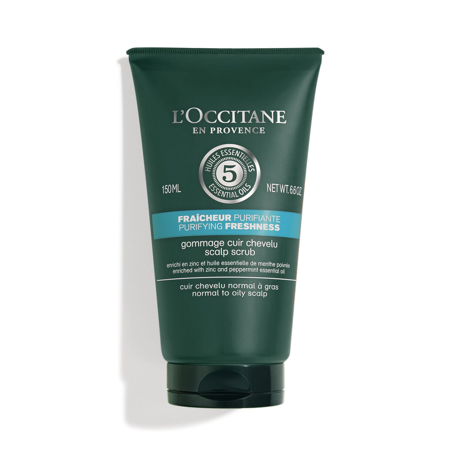 L&rsquo;OCCITANE「ファイブハーブス ピュアフレッシュネスディープスカルプクレンジング【数量限定】」|シャンプー|-
