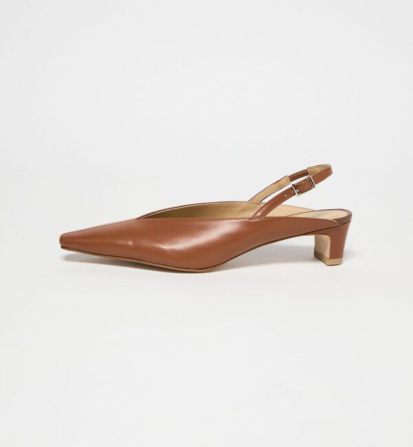 ODETTE E ODILE「センターシームバックベルト パンプス40&darr;&uarr;」|パンプス|MD.BROWN