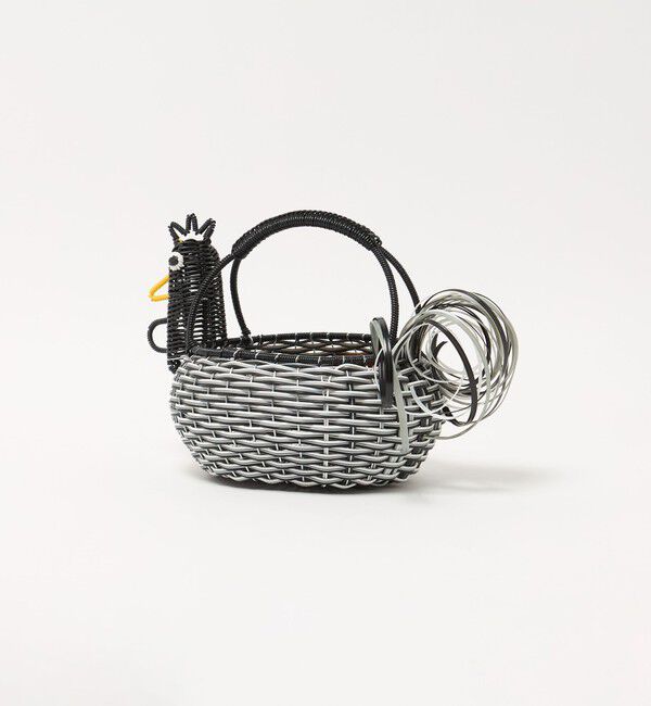 ODETTE E ODILE「＜Diminutivo＞ ニワトリバスケット M」|かごバッグ|