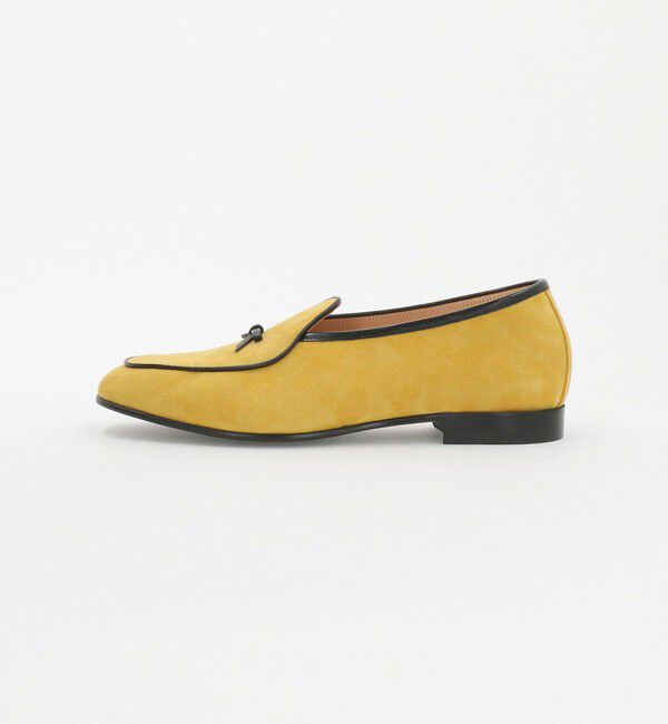 UNITED ARROWS「スエード ベルジャンシューズ」|ビジネス・ドレスシューズ|YELLOW