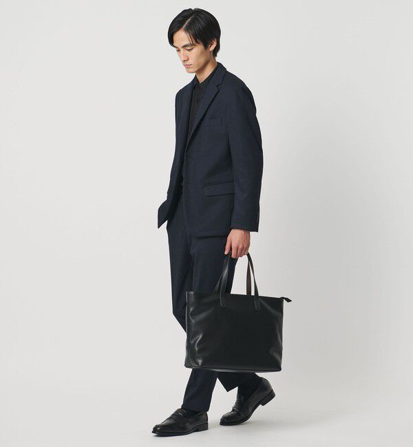 UNITED ARROWS「レザーライク トートバッグM」|トートバッグ|