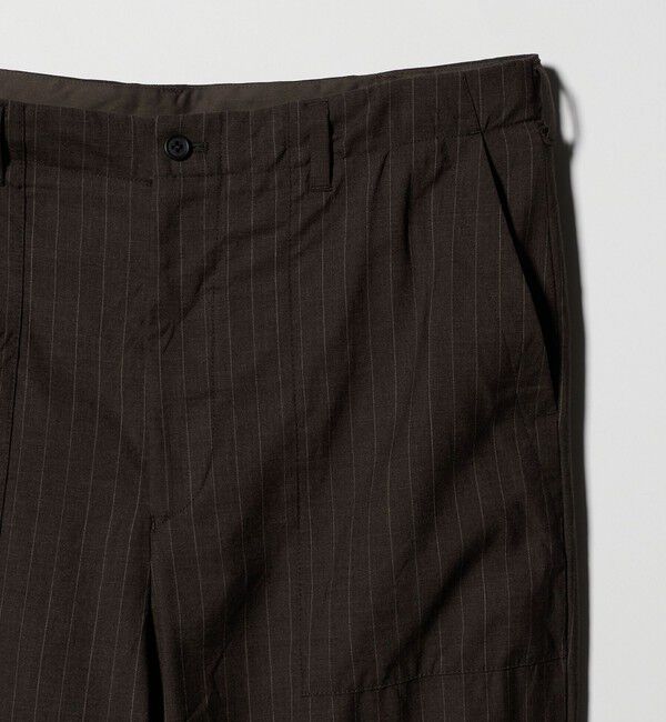 UNITED ARROWS「＜District＞ウォッシュド トロピカルウール ベイカー スラックス」|スラックス|