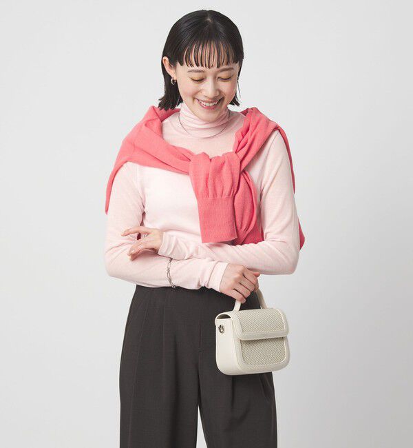 UNITED ARROWS green label relaxing「レディ シアー タートルネック カットソー」|Tシャツ・カットソー|LT.PINK