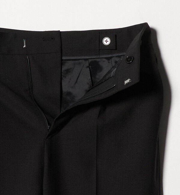 UNITED ARROWS green label relaxing「［size SHORT/TALLあり］カチリラ ストレート パンツ ブラック」|スラックス|