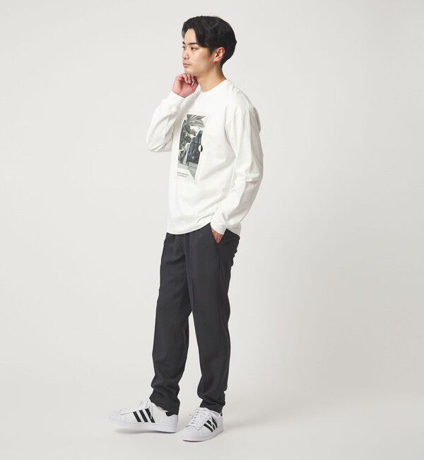 UNITED ARROWS green label relaxing「＜Phospho Graphica＞グラフィック ロングスリーブ Tシャツ」|Tシャツ・カットソー|