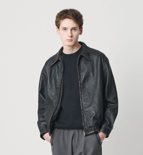 BEAUTY&YOUTH UNITED ARROWS「ラブ レザー バルーン ジャケット」|その他|