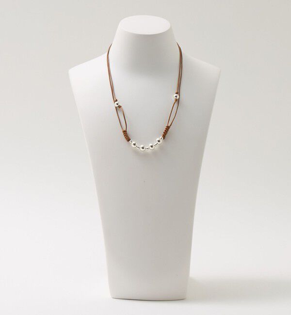 BEAUTY&YOUTH UNITED ARROWS「＜ERICKA NICOLAS BEGAY＞SHINY 4ボール ネックレス」|ネックレス|