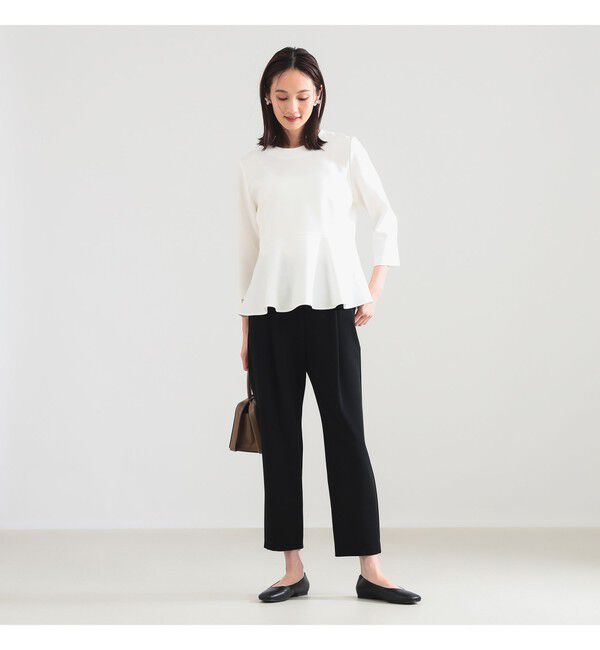 Demi-Luxe BEAMS 「トリアセ 1タック パンツ＊」|スラックス|