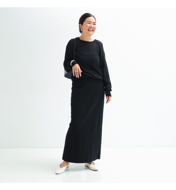 Demi-Luxe BEAMS 「シンプル タイト ニットスカート .M」|スカート|