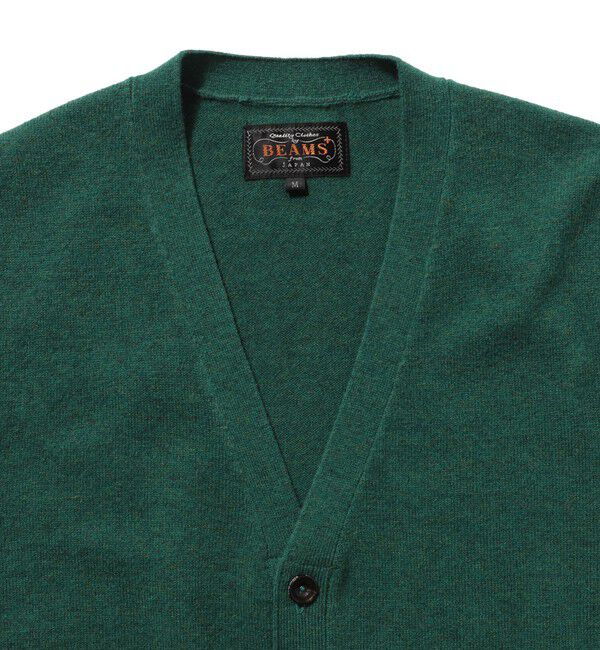 BEAMS PLUS「BEAMS PLUS / Button Knit Vest Solid」|ニット・セーター|