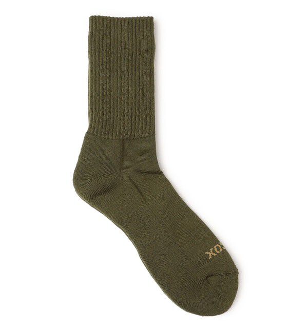 SHIPS any「VIBSOX: 〈消臭・抗菌・防臭〉RIB SOCKS リブ ソックス 靴下」|ソックス|オリーブ