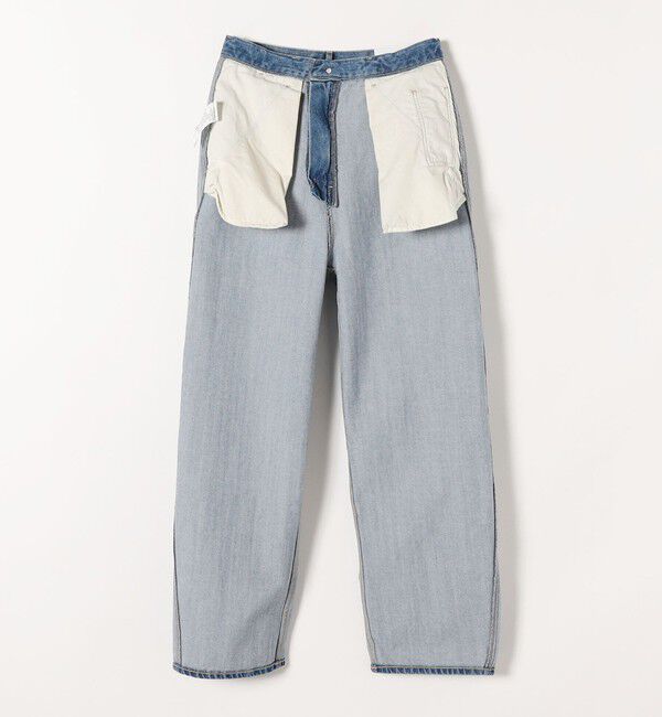 SHIPS any「《一部追加予約》SHIPS any:〈洗濯機可能〉コクーンペインター デニムパンツ［SHIPS any DENIM］」|デニム|
