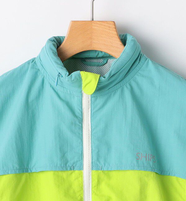 SHIPS KIDS「SHIPS KIDS:100～130cm /〈撥水〉ジップ パーカー」|アウトドア|