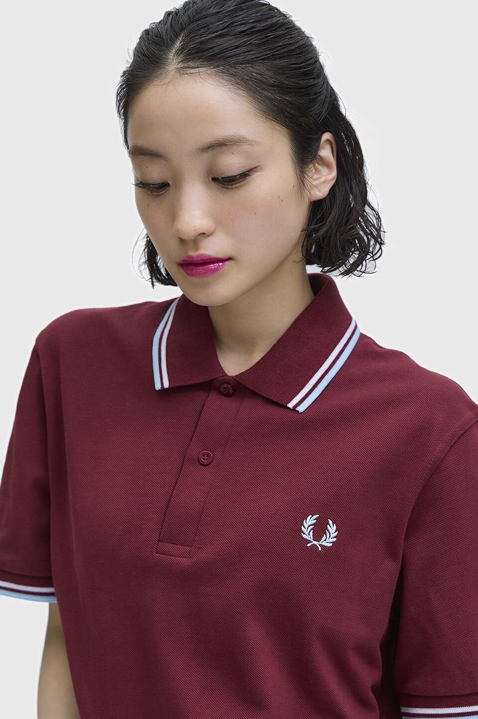 FRED PERRY 「The Fred Perry Shirt  M12／イングランド製 フレッドペリー ポロシャツ M12」|ポロシャツ|MAROON
