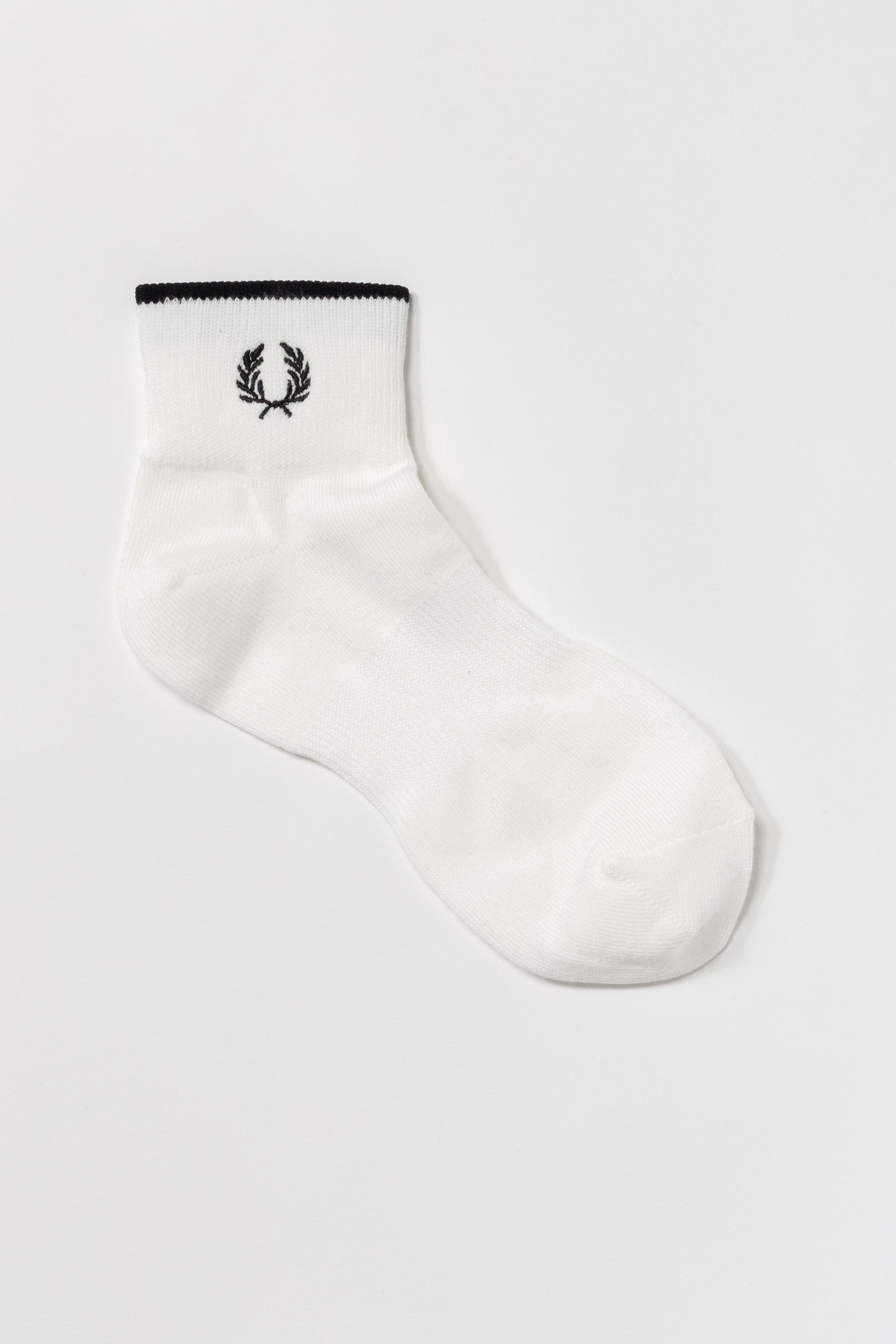 FRED PERRY 「Single Tipped Short Socks／シングルティップショートソックス」|ソックス|SNOW WHITE