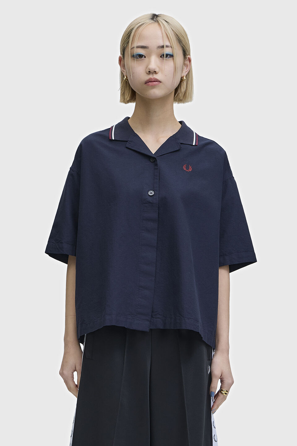 FRED PERRY 「Tipped Placket Detail Shirt／ティップラインプラケットシャツ」|シャツ・ブラウス|
