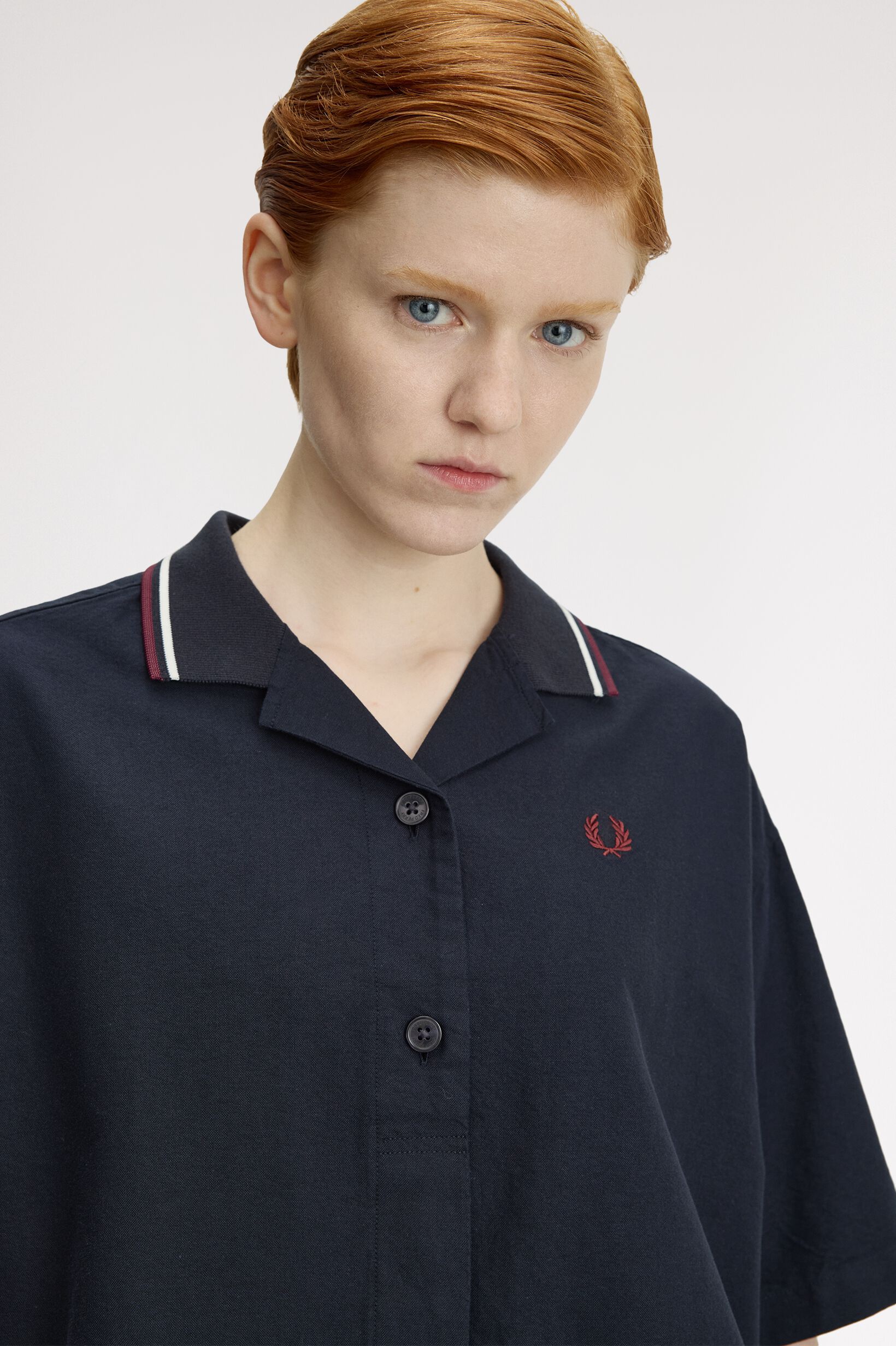 FRED PERRY 「Tipped Placket Detail Shirt／ティップラインプラケットシャツ」|シャツ・ブラウス|