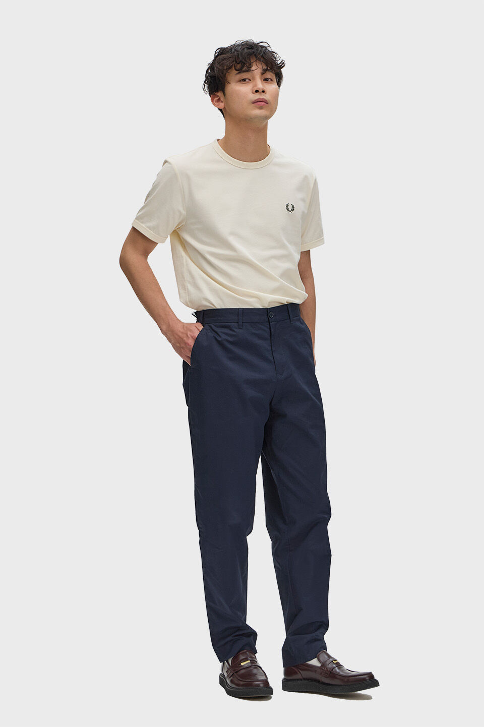 FRED PERRY 「Slim Fit Twill Trousers／リムフィットツイルトラウザー」|その他|