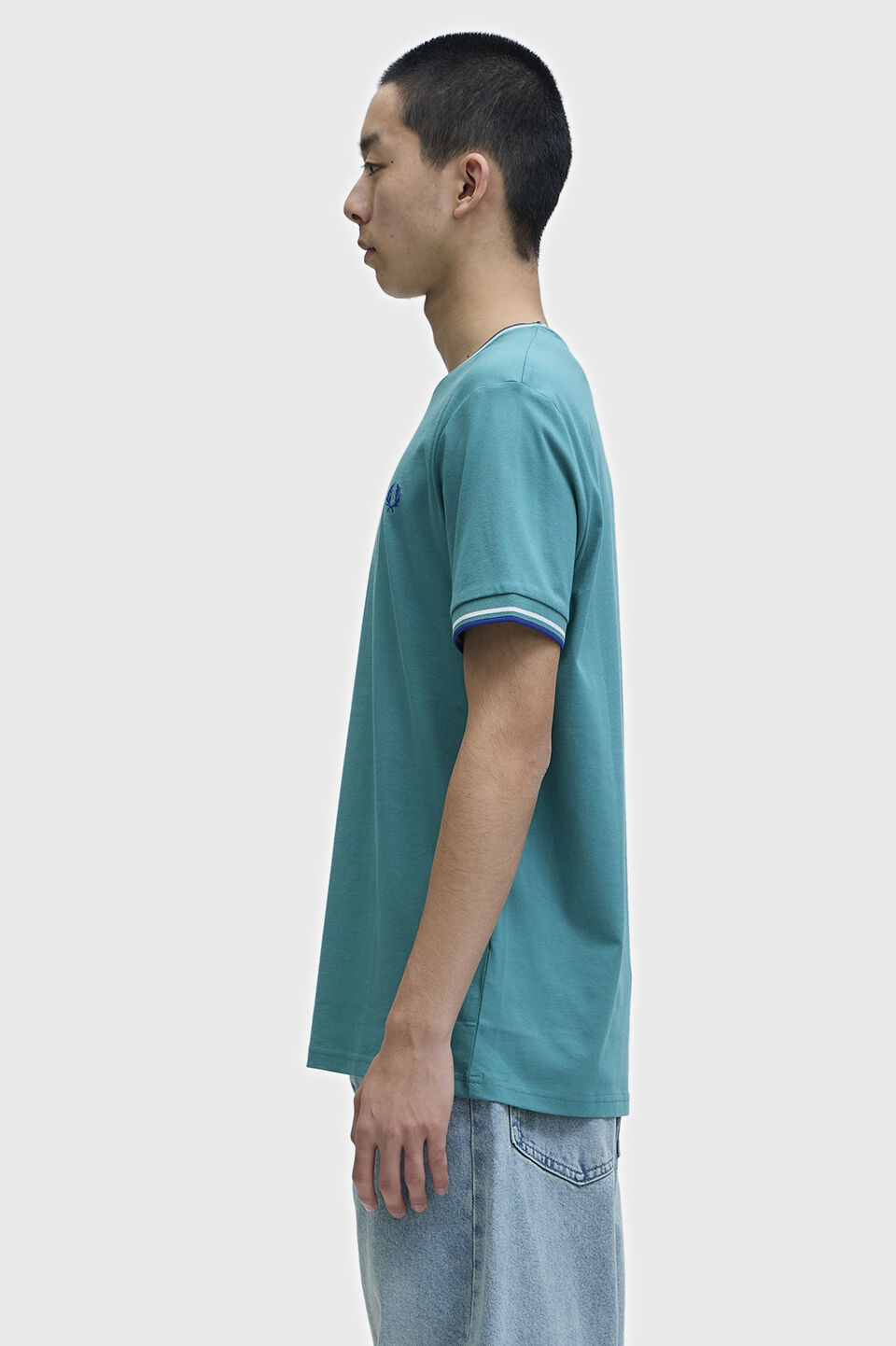 FRED PERRY 「Twin Tipped T-Shirt／ティップラインTシャツ M1588V」|Tシャツ・カットソー|