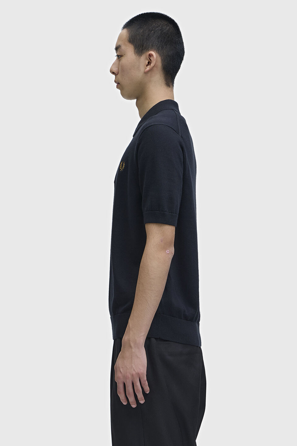 FRED PERRY 「Cotton Knitted Polo Shirt／コットンニットポロシャツ」|ポロシャツ|