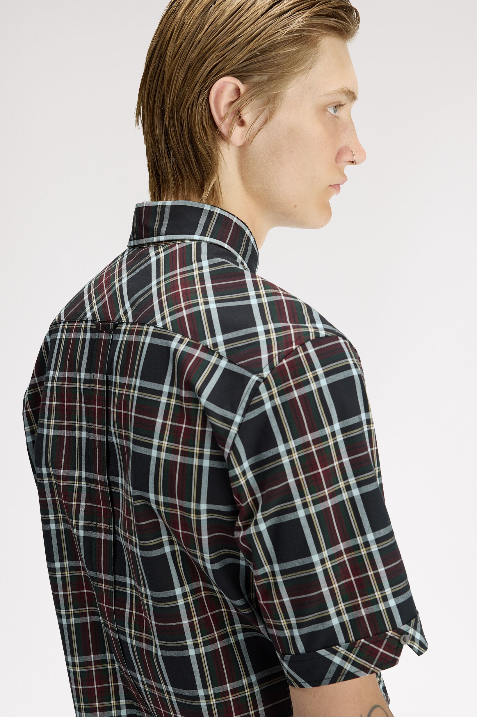 FRED PERRY 「Classic Tartan Short Sleeve Shirt クラシックタータンショートスリーブシャツ」|シャツ・ブラウス|