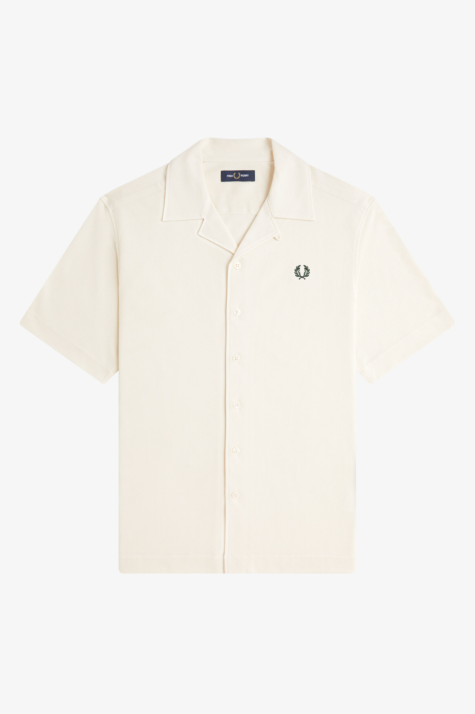 FRED PERRY 「Compress Mesh Revere Collar Shirt／メッシュオープンカラーシャツ」|シャツ・ブラウス|