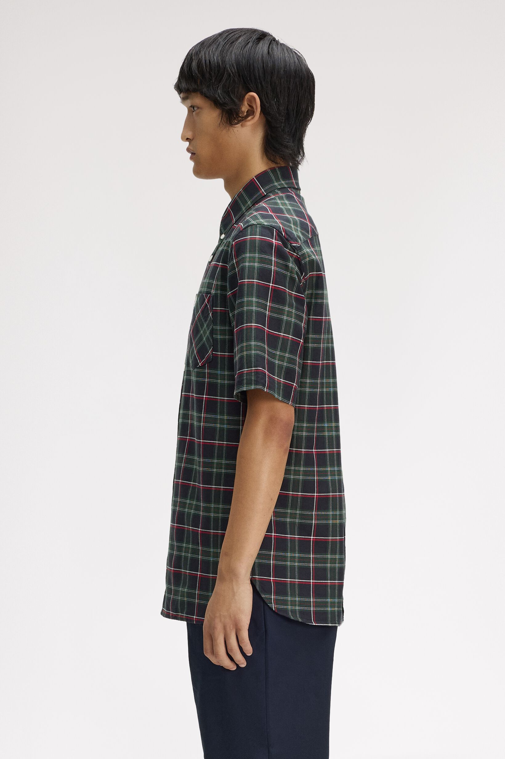 FRED PERRY 「Fred Perry Tartan Short Sleeve Shirt／フレッドペリータータンチェック半袖シャツ」|シャツ・ブラウス|
