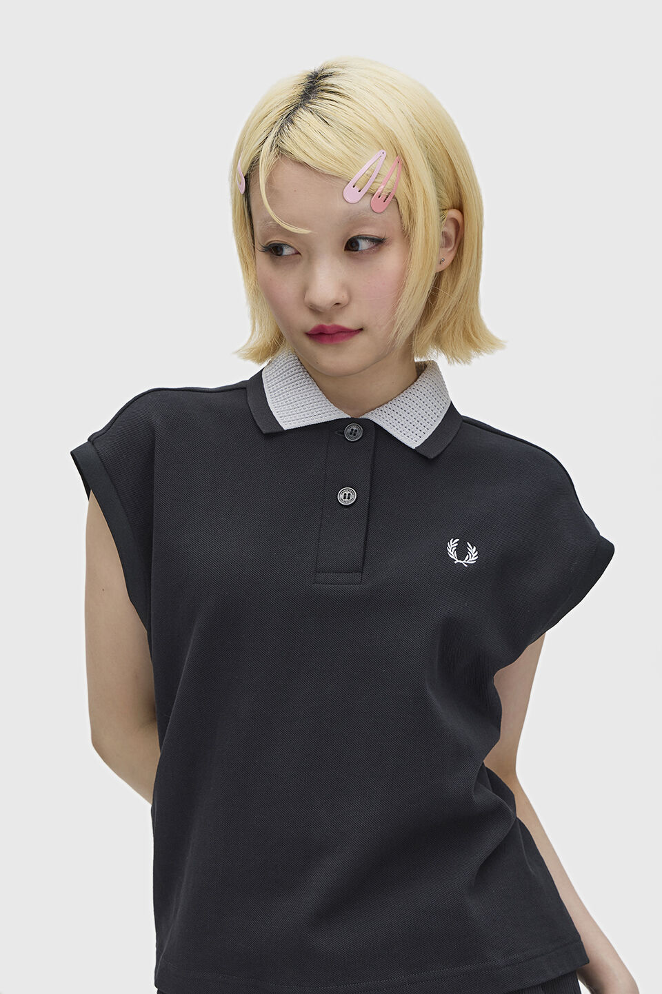 FRED PERRY 「Mesh Collar Polo Shirt／メッシュカラーポロシャツ」|ポロシャツ|