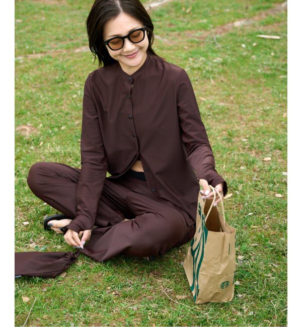 OUTDOOR PRODUCTS Usual Things「ACTIVE WEAR テレコ スリムイージー」|スラックス|