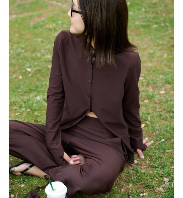 OUTDOOR PRODUCTS Usual Things「ACTIVE WEAR テレコ スリムイージー」|スラックス|
