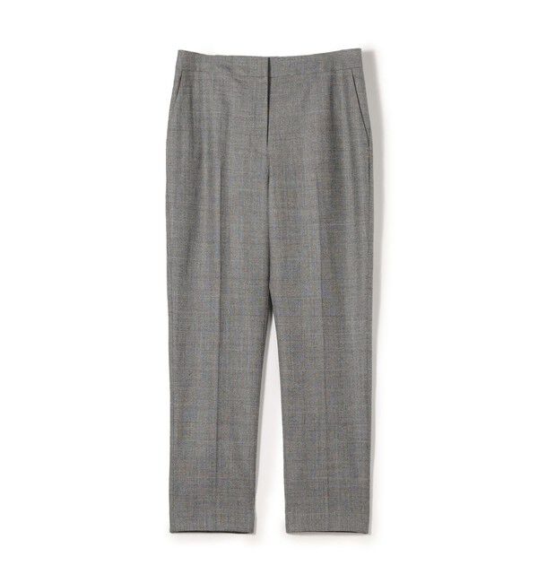 DES PRES「フランネルウールストレッチ シガレットパンツ」|スラックス|17 チャコールグレー