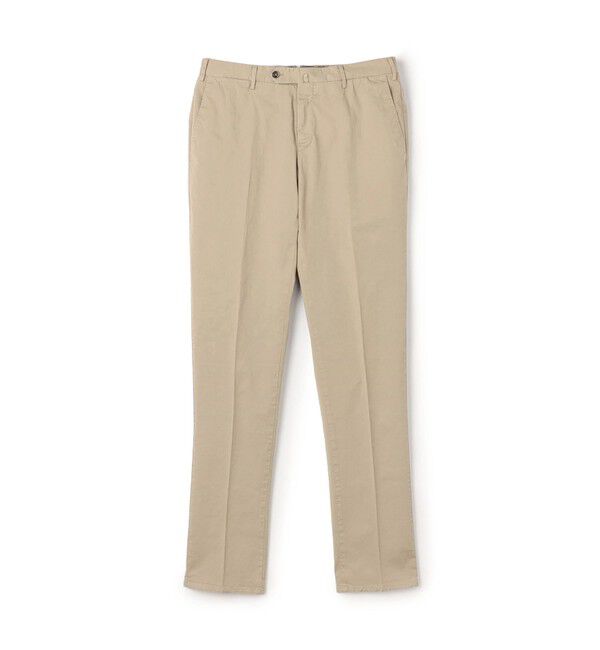 TOMORROWLAND MENS「【別注】PT TORINO コットンポリウレタン スリム チノトラウザーズ」|チノ|45 ベージュ
