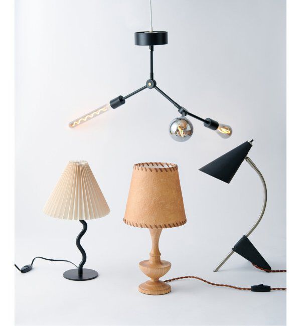journal standard Furniture「WAVY TABLE LAMP　ウェービー テーブル ランプ 電球付属」|その他|