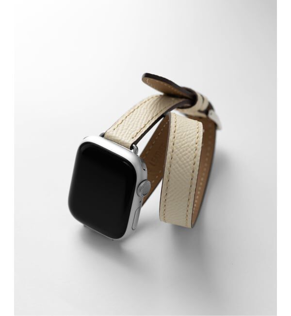 HIROB「Apple watch band / Double loop 40 41 42mm」|その他|ホワイト
