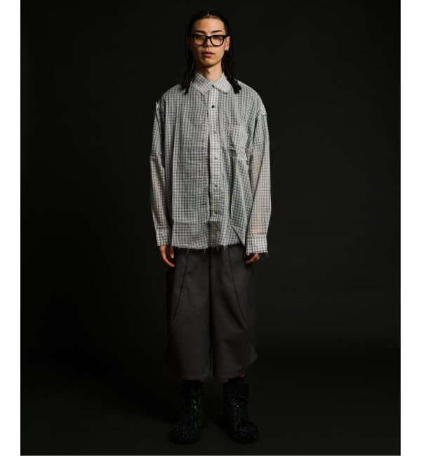 JOINT WORKS「カットオフ シアーシャツ / J Cutoff Sheer Shirt」|シャツ・ブラウス|