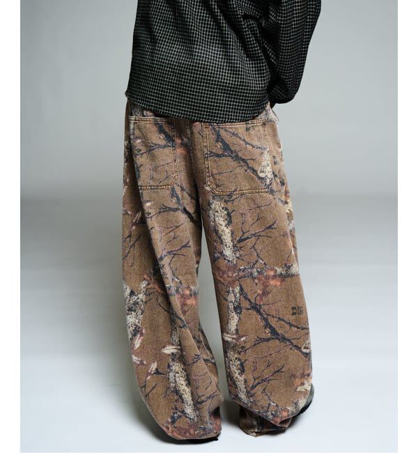 JOINT WORKS「≪追加予約≫リアルツリーカーブパンツ / J REALTREE CURVE PANTS」|デニム|