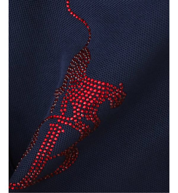 JOINT WORKS「SupBaby by SUPPLIER Rhinestone Leopard Logo Polo Shirt」|ポロシャツ|