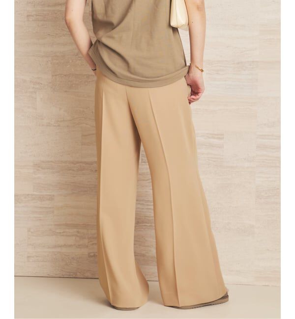 Plage「《追加予約》les Tendre easy care スラックス 2」|スラックス|
