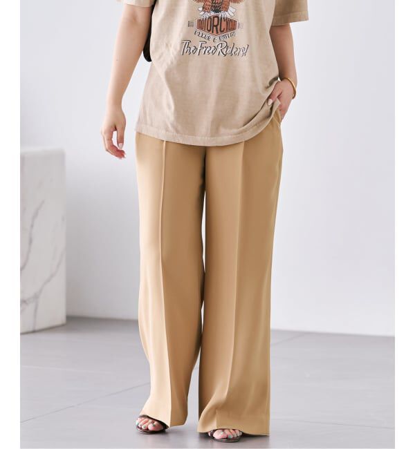 Plage「《追加予約》les Tendre easy care スラックス 2」|スラックス|