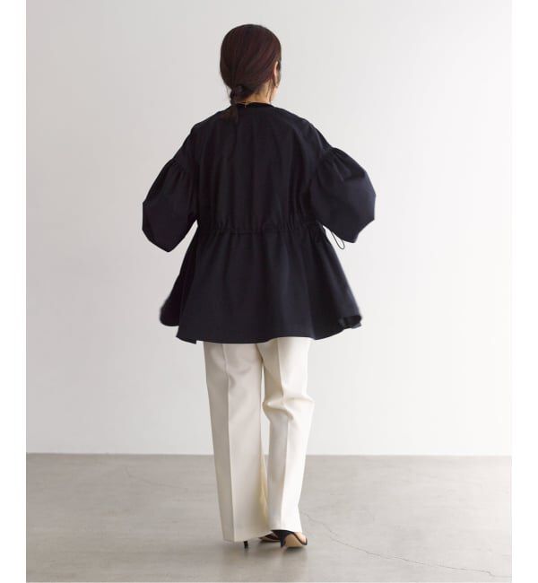 VERMEIL par iena「《追加4予約》ダブルクロスストレッチパンツ」|スラックス|